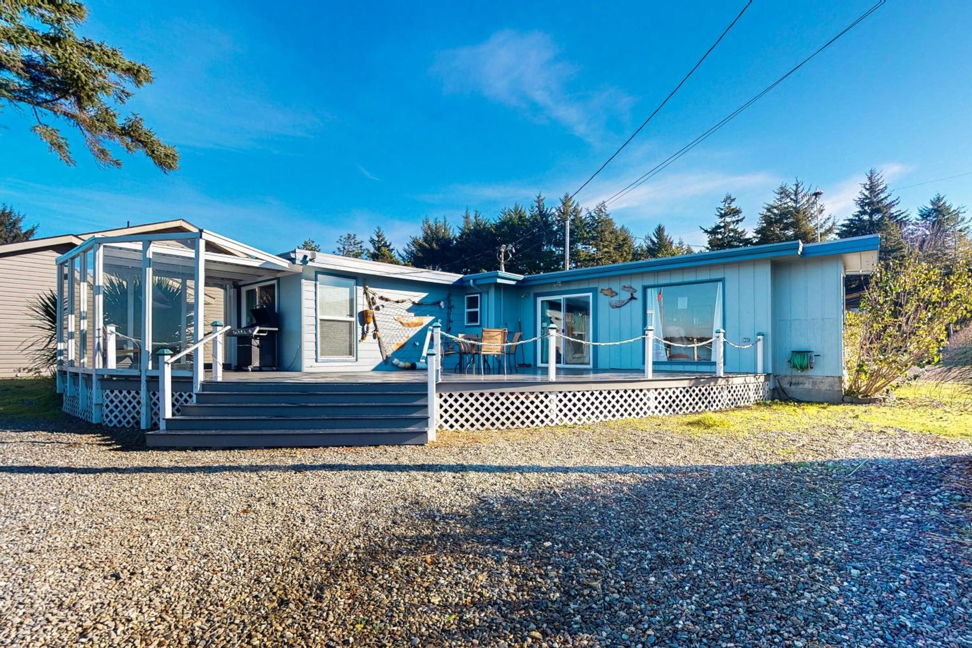 Gray Goose Beach Cottage Coos Bay Eksteriør billede